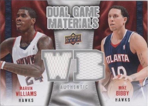 2009-10 Upper Deck - Mike Bibby/Marvin Williams #DG-WB