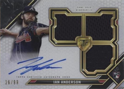 2021 Topps Triple Threads - Ian Anderson #RFPAR-IA