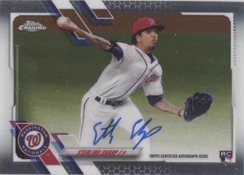 2021 Topps Chrome - Sterling Sharp #RA-SSH