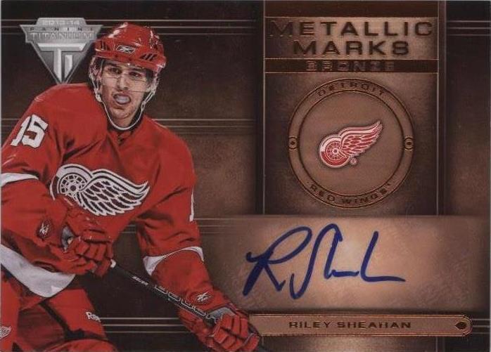 2013-14 Panini Titanium - Riley Sheahan #MM-28