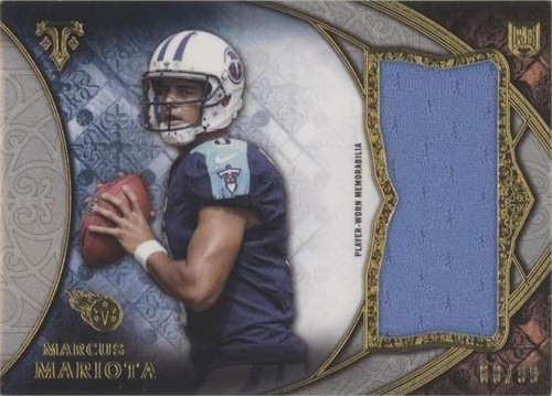2015 Topps Triple Threads Marcus Mariota #TTRJR-MM