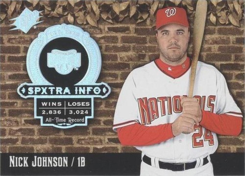 2006 SPx - Nick Johnson #XI-NJ