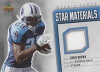 2006 Upper Deck Rookie Debut Chris Brown #SM-CB