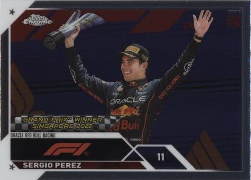 2023 Topps Chrome Formula 1 - Sergio Perez #160