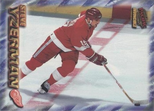 1997-98 Pacific Invincible - Steve Yzerman #75