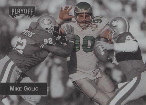1993 Playoff Mike Golic #196