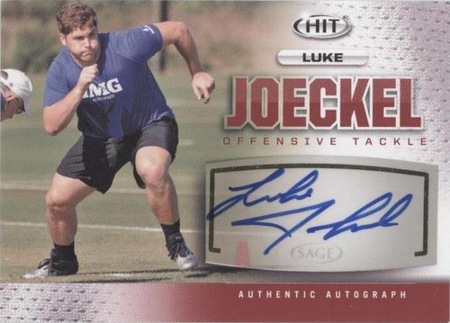 2013 SAGE Hit Luke Joeckel #A26