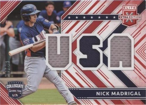 2018 Panini Elite Extra Edition - Nick Madrigal #USAM-NM