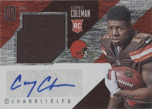 2016 Panini Unparalleled Corey Coleman #205