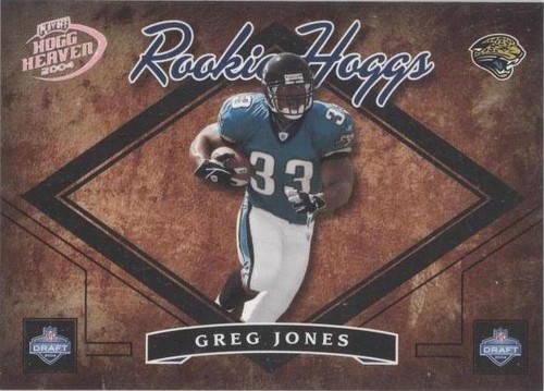2004 Playoff Hogg Heaven Greg Jones #RH-37