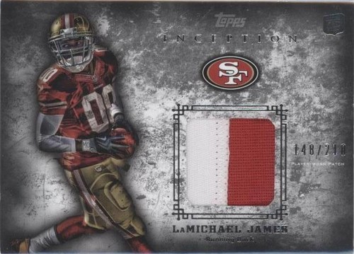 2012 Topps Inception LaMichael James #RP-LJ