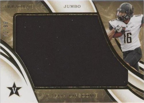 2020 Panini Immaculate Collection Collegiate Kalija Lipscomb #34
