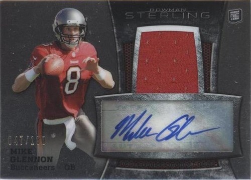 2013 Bowman Sterling Mike Glennon #BSAR-MG