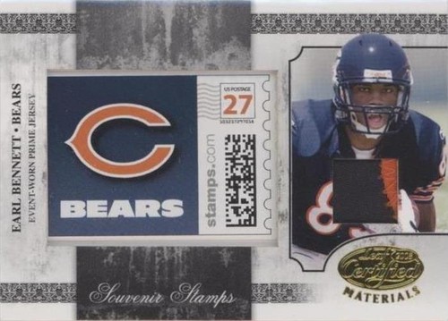 2008 Leaf Certified Materials Earl Bennett #SS-18