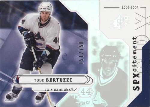 2003-04 SPx - Todd Bertuzzi #137