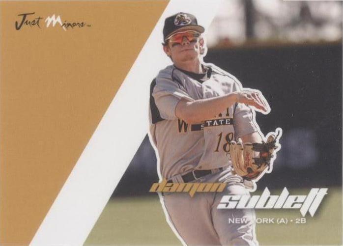 2008 Just Minors Just Autographs - Damon Sublett #70