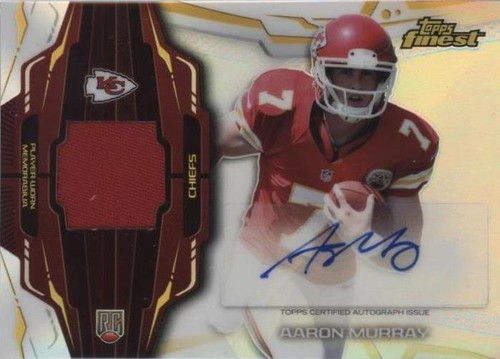 2014 Topps Finest Aaron Murray #RAP-AM