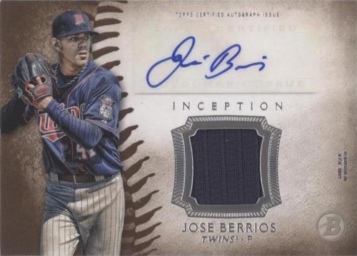 2015 Bowman Inception - José Berríos #IAR-JB