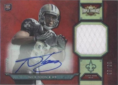 2012 Topps Triple Threads Nick Toon #TTRAR-46