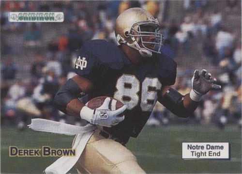 1992 Gridiron Derek Brown #65
