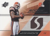 2004 SPx Kellen Winslow Jr. #SWR-KW