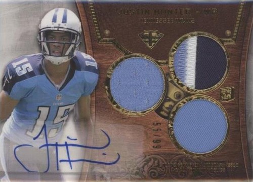 2013 Topps Triple Threads Justin Hunter #119