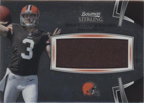 2012 Bowman Sterling Brandon Weeden #BSJRR-BW