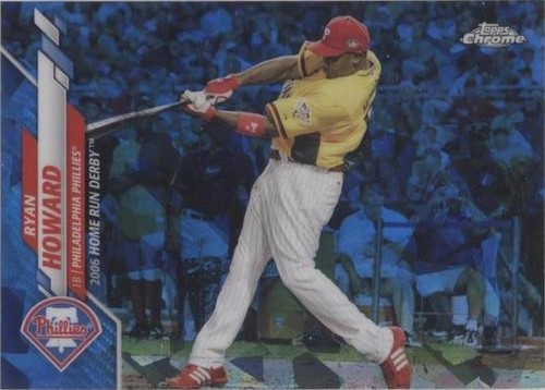 2020 Topps Chrome Update Series Sapphire Edition - Ryan Howard #U-59
