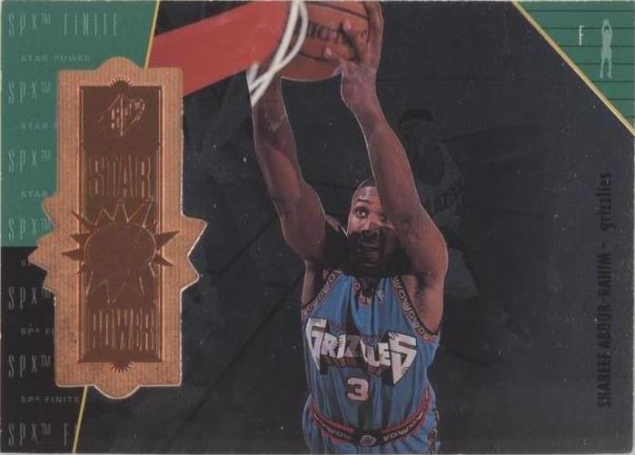 1998-99 SPx Finite - Shareef Abdur-Rahim #131
