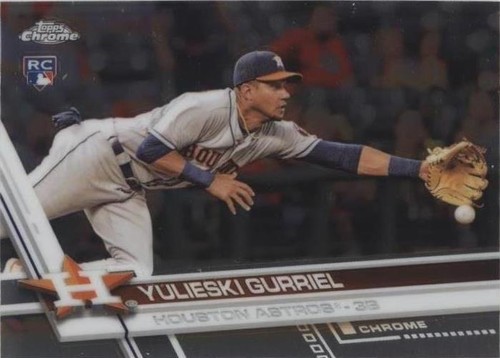2017 Topps Chrome - Yuli Gurriel #124