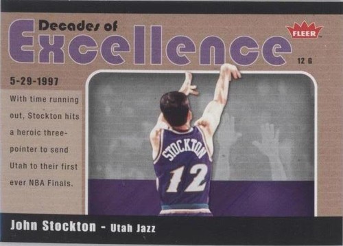 2007-08 Fleer - John Stockton #9