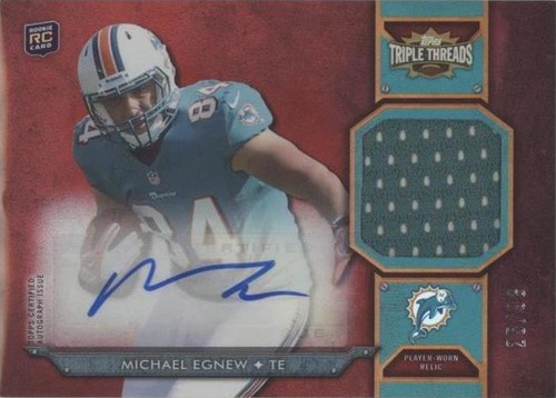 2012 Topps Triple Threads Michael Egnew #TTRAR-10