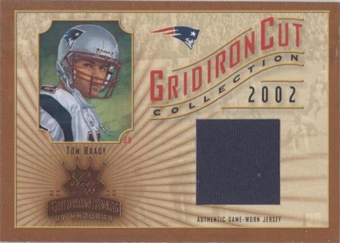 Donruss Gridiron Kings Tom Brady 2002 #GC-53