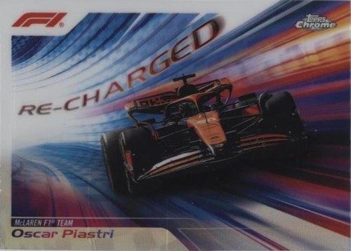 2024 Topps Chrome Formula 1 - Oscar Piastri #RECH-8