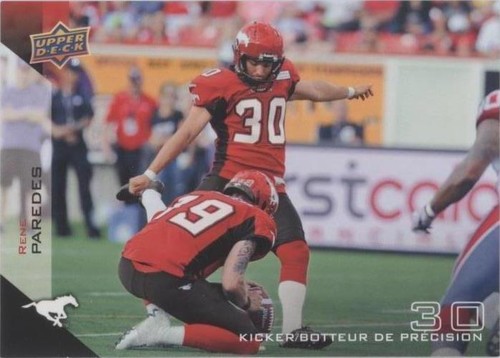 2014 Upper Deck CFL Rene Paredes #18