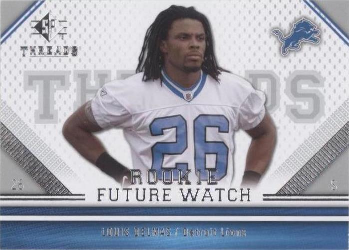 2009 SP Threads Louis Delmas #161