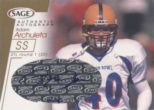 2001 Sage Adam Archuleta #A2