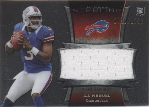 2013 Bowman Sterling EJ Manuel #BSJRR-EJM