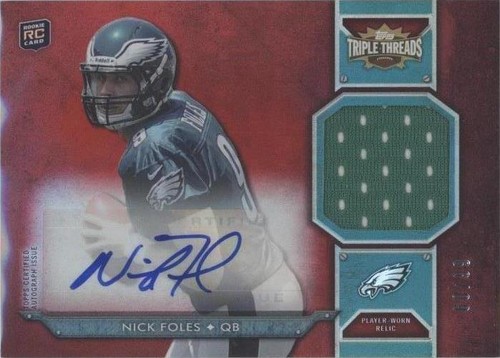 2012 Topps Triple Threads Nick Foles #TTRAR-15