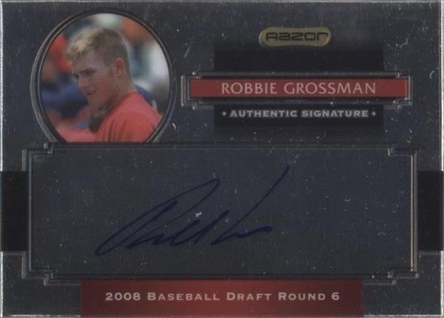 2008 Razor Signature Series Metal - Robbie Grossman #AU-RG