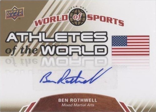 2010 Upper Deck World of Sports - Ben Rothwell #AW-55