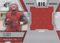 2014 SPx Ka'Deem Carey #WB-KC