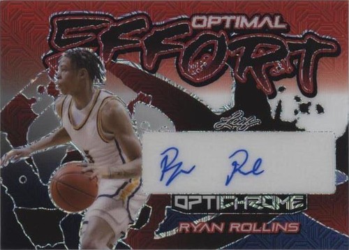 2022-23 Leaf Optichrome - Ryan Rollins #OE-RR1