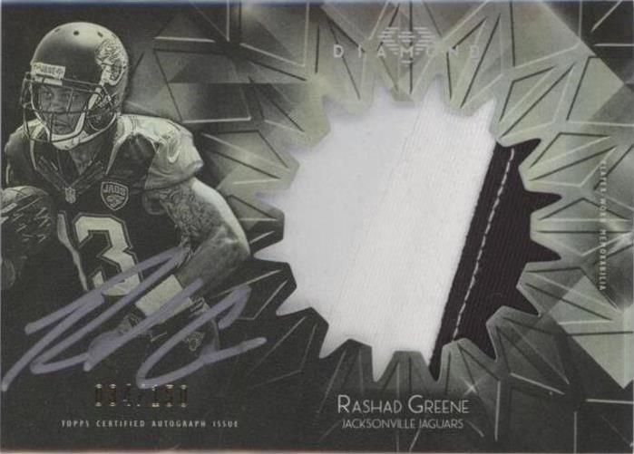 2015 Topps Diamond Rashad Greene #RAJP-RG