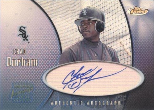 2001 Topps Finest - Chad Durham #FA-CD