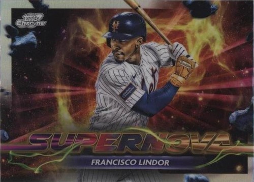 2024 Topps Cosmic Chrome - Francisco Lindor #SPN-16