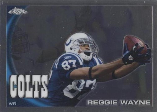 2010 Topps Chrome Reggie Wayne #C176
