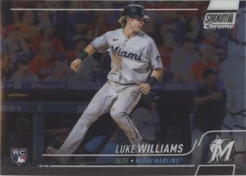 2022 Topps Stadium Club Chrome - Luke Williams #281