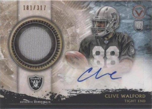 2015 Topps Valor Clive Walford #SHA-CW
