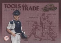 2002 Playoff Absolute Memorabilia - Jorge Posada #TT-31